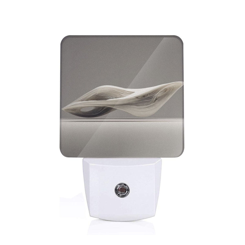 Artistic Line Pattern Smart Sensor Night Light - Size 4.95×2.95 inches, Energy - Saving Soft Light Decorative Light