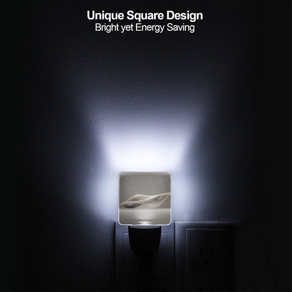 Artistic Line Pattern Smart Sensor Night Light - Size 4.95×2.95 inches, Energy - Saving Soft Light Decorative Light