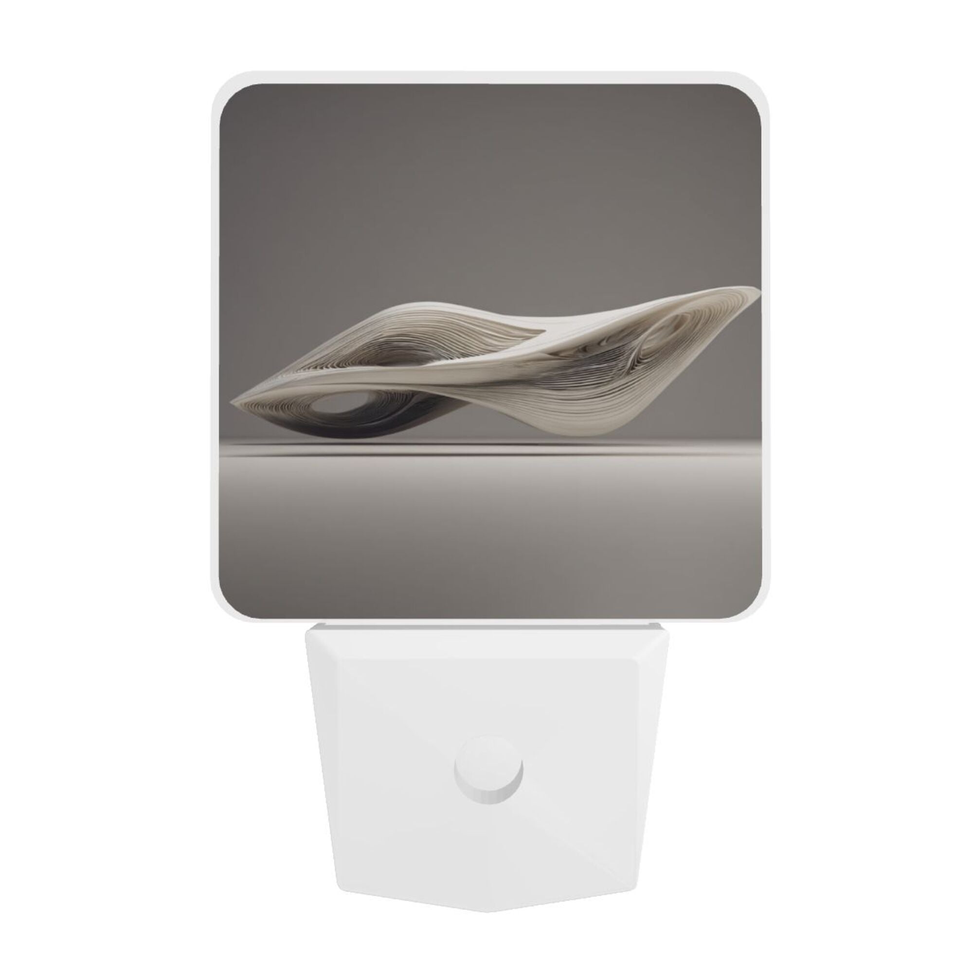 Artistic Line Pattern Smart Sensor Night Light - Size 4.95×2.95 inches, Energy - Saving Soft Light Decorative Light