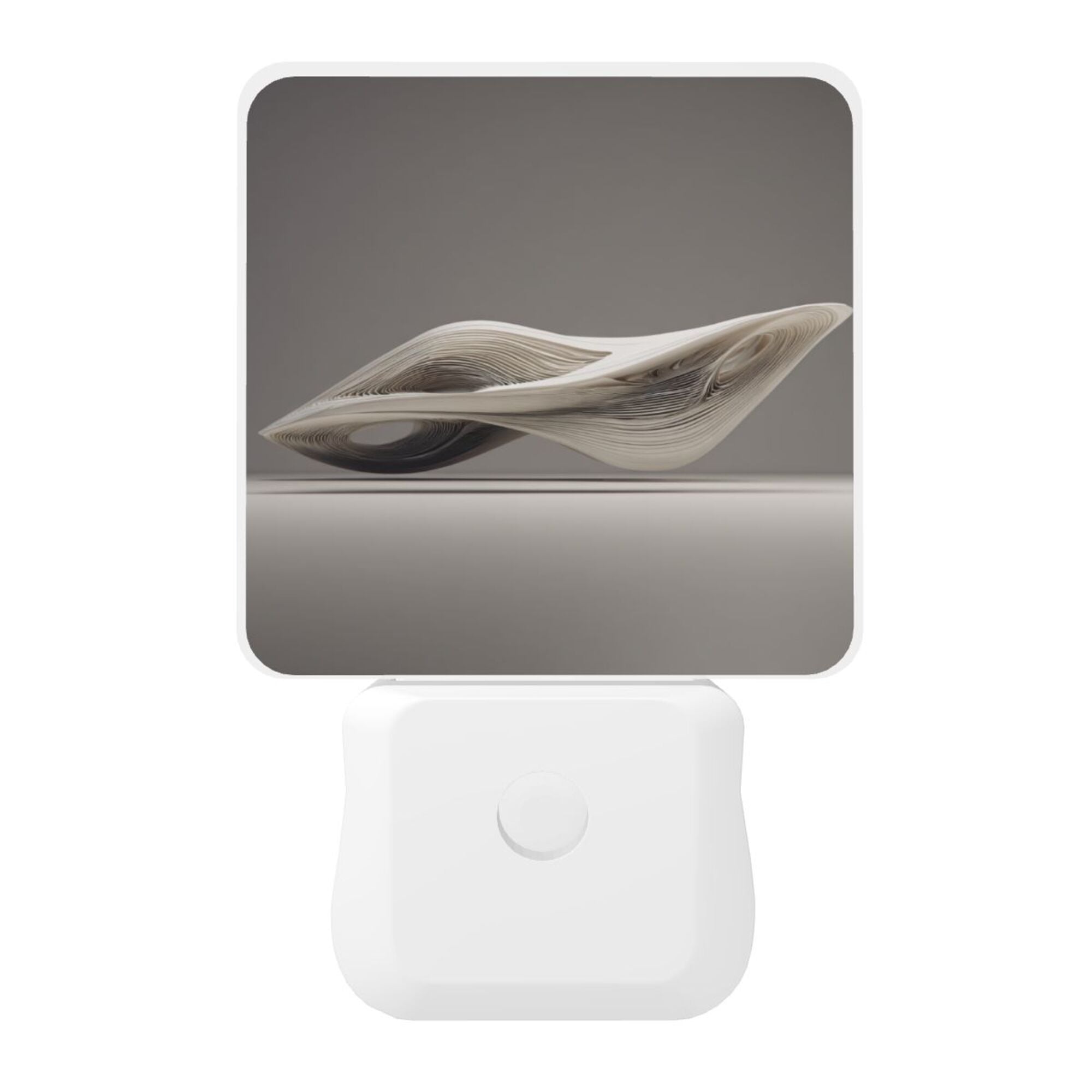 Artistic Line Pattern Smart Sensor Night Light - Size 4.95×2.95 inches, Energy - Saving Soft Light Decorative Light