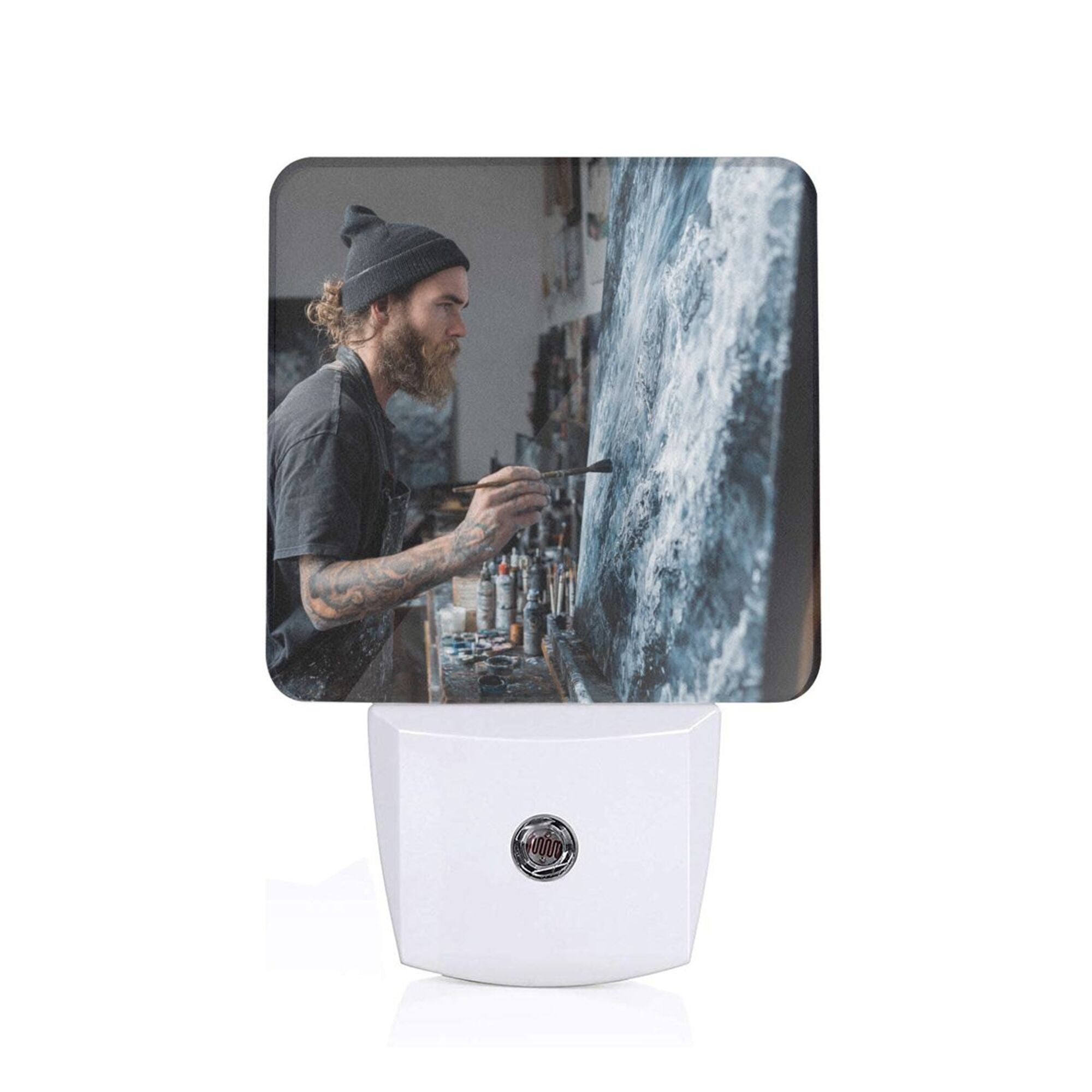 Art Creation Scene Sensor Night Light - Size 4.95×2.95 inches, Smart Light - Sensing Energy - Saving Decorative Light