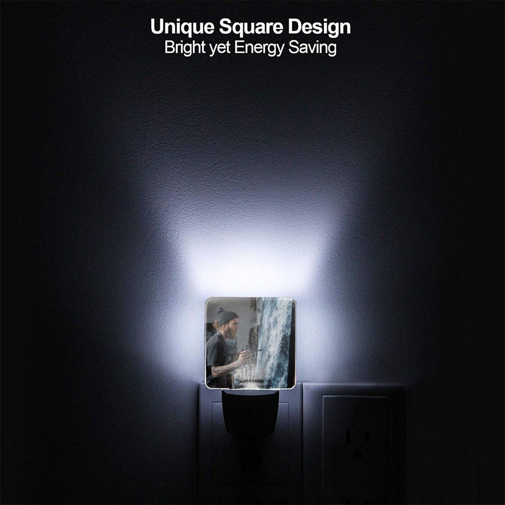 Art Creation Scene Sensor Night Light - Size 4.95×2.95 inches, Smart Light - Sensing Energy - Saving Decorative Light