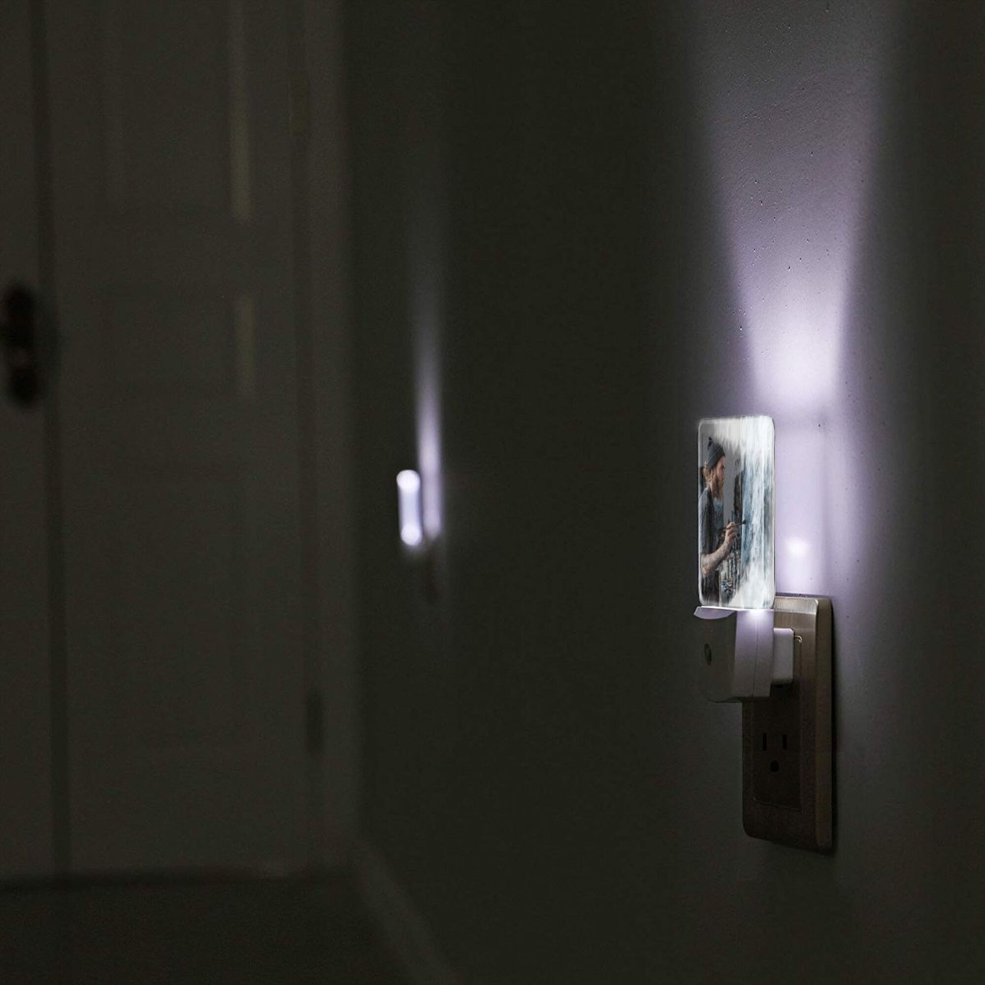 Art Creation Scene Sensor Night Light - Size 4.95×2.95 inches, Smart Light - Sensing Energy - Saving Decorative Light
