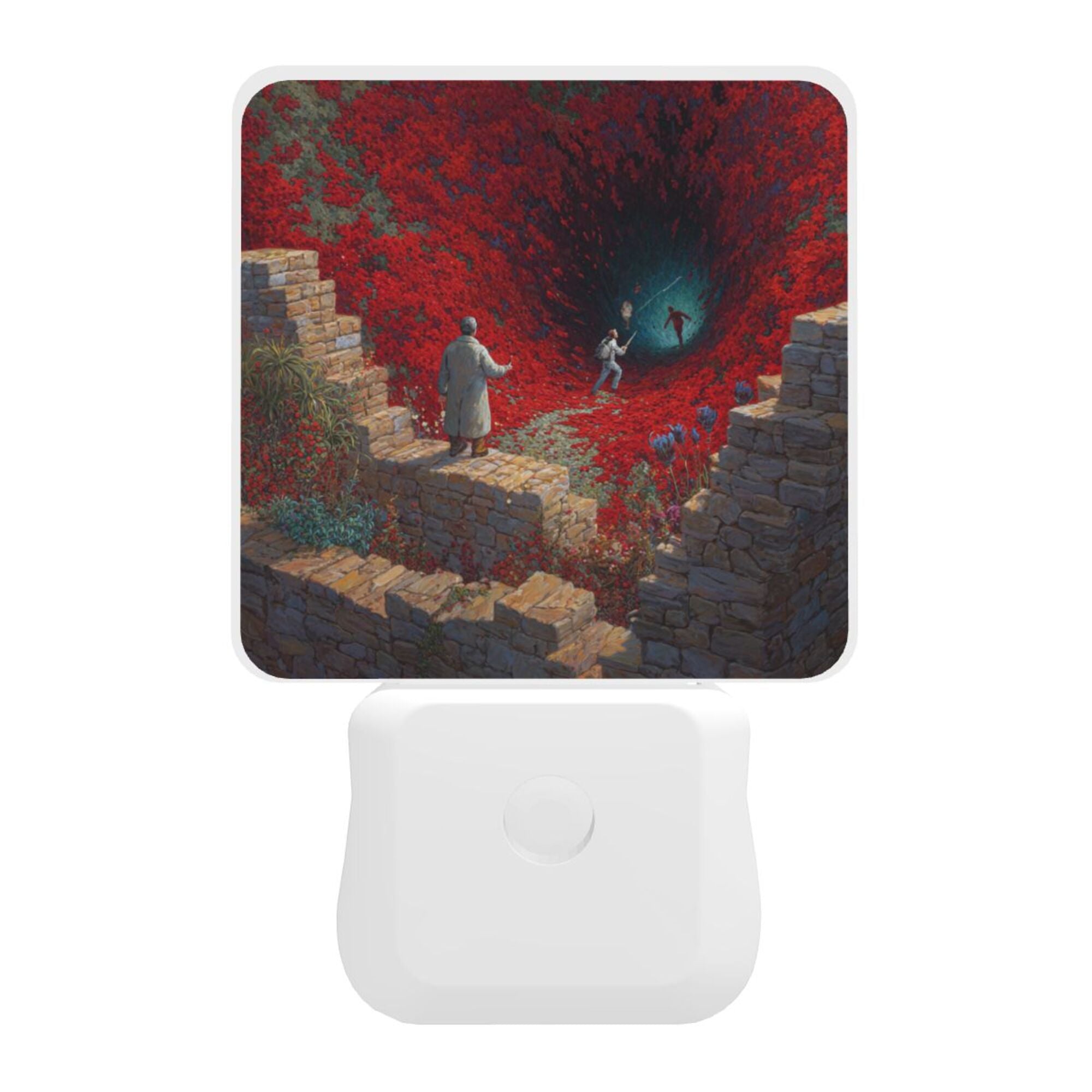 Fantasy Landscape Art Sensor Night Light - Size 4.95×2.95 inches, Smart Light - Sensing Energy - Saving Decorative Light