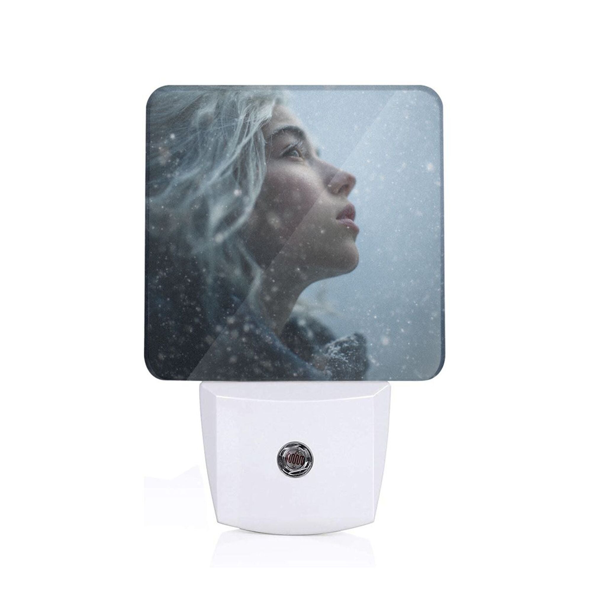 Character Art Pattern Smart Sensor Night Light - Size 4.95×2.95 inches, Energy - Saving Soft Light Decorative Light