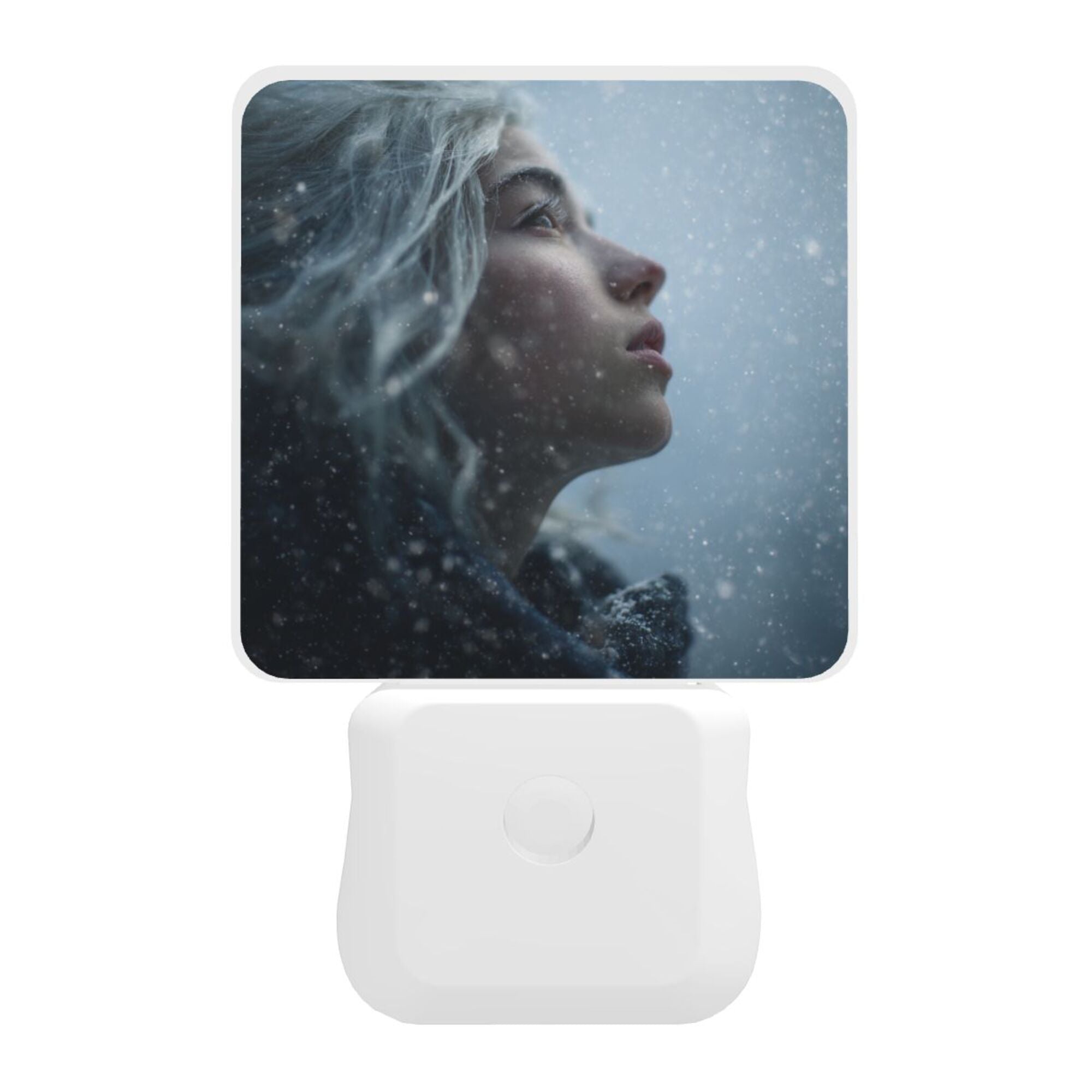 Character Art Pattern Smart Sensor Night Light - Size 4.95×2.95 inches, Energy - Saving Soft Light Decorative Light