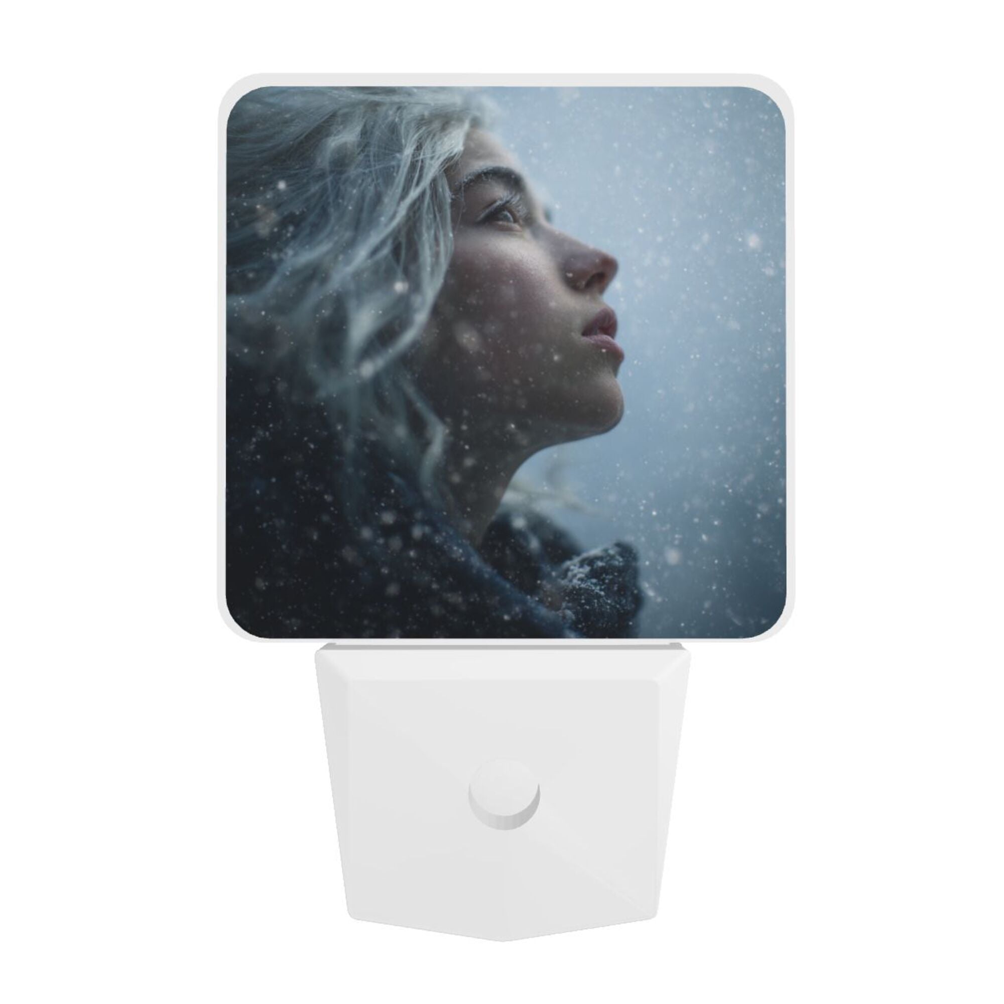 Character Art Pattern Smart Sensor Night Light - Size 4.95×2.95 inches, Energy - Saving Soft Light Decorative Light