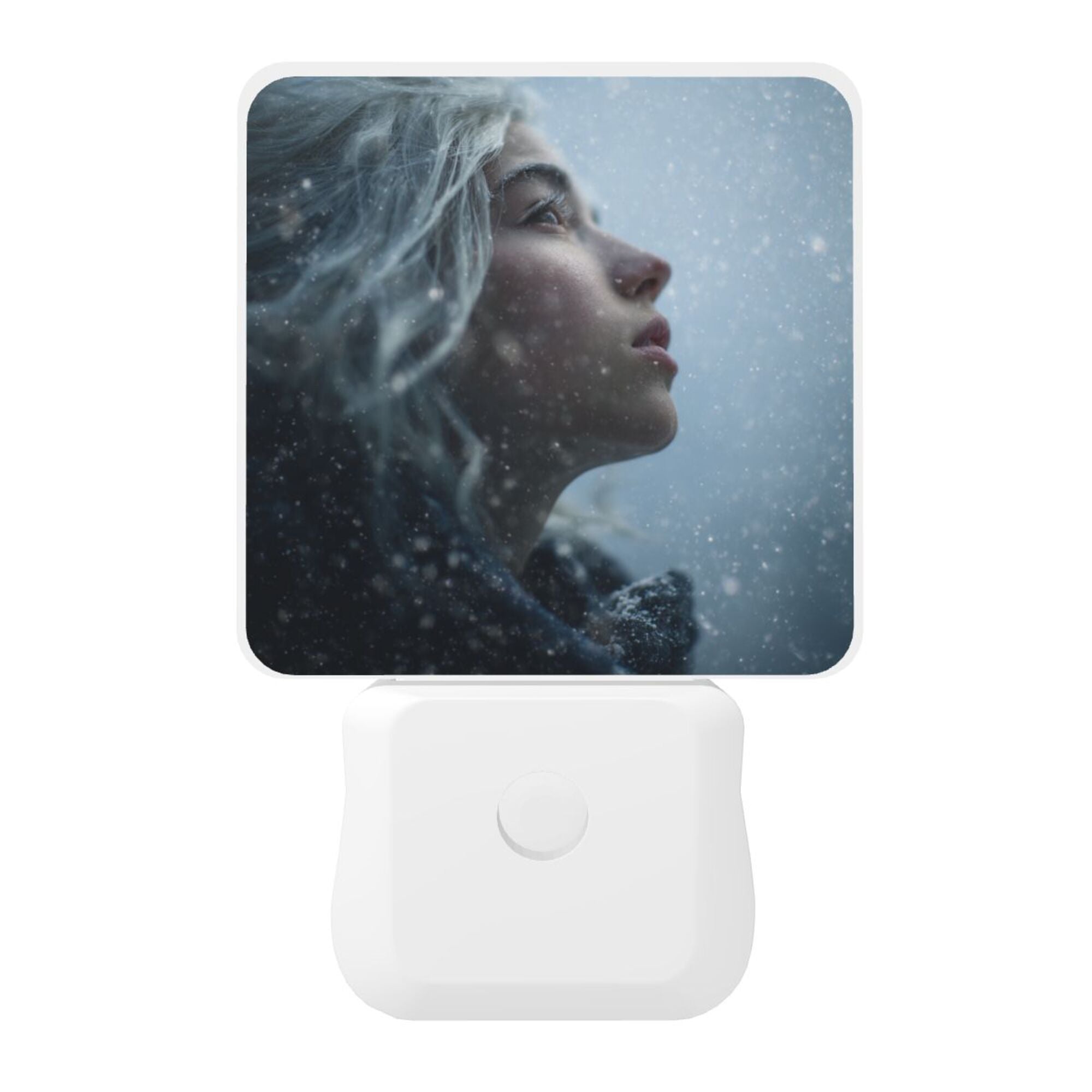 Character Art Pattern Smart Sensor Night Light - Size 4.95×2.95 inches, Energy - Saving Soft Light Decorative Light