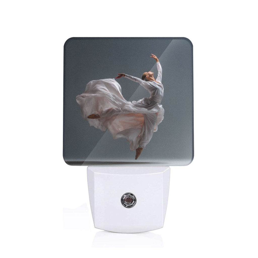 Dancer Art Pattern Smart Sensor Night Light - Size 4.95×2.95 inches, Energy - Saving Soft Light Decorative Light