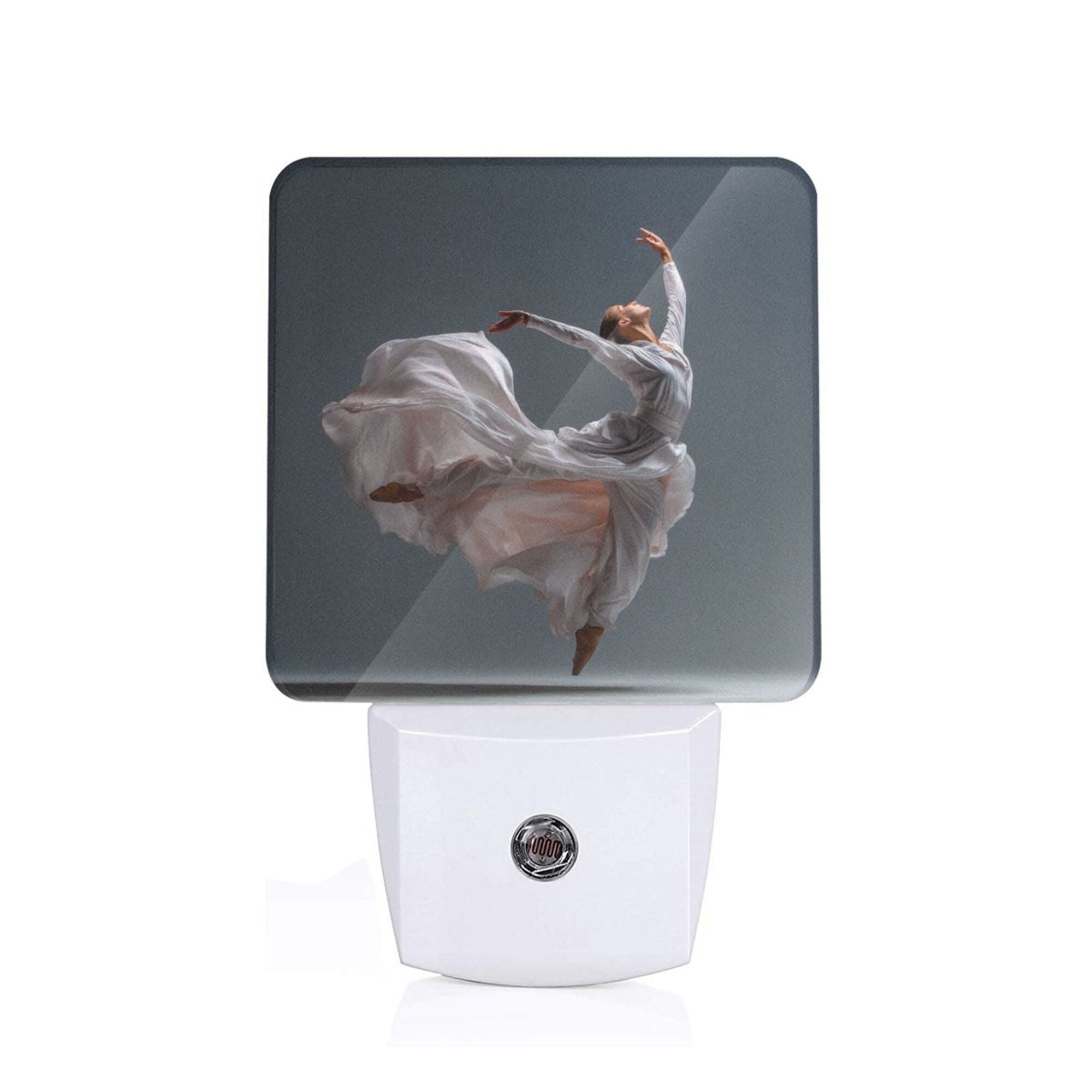 Dancer Art Pattern Smart Sensor Night Light - Size 4.95×2.95 inches, Energy - Saving Soft Light Decorative Light