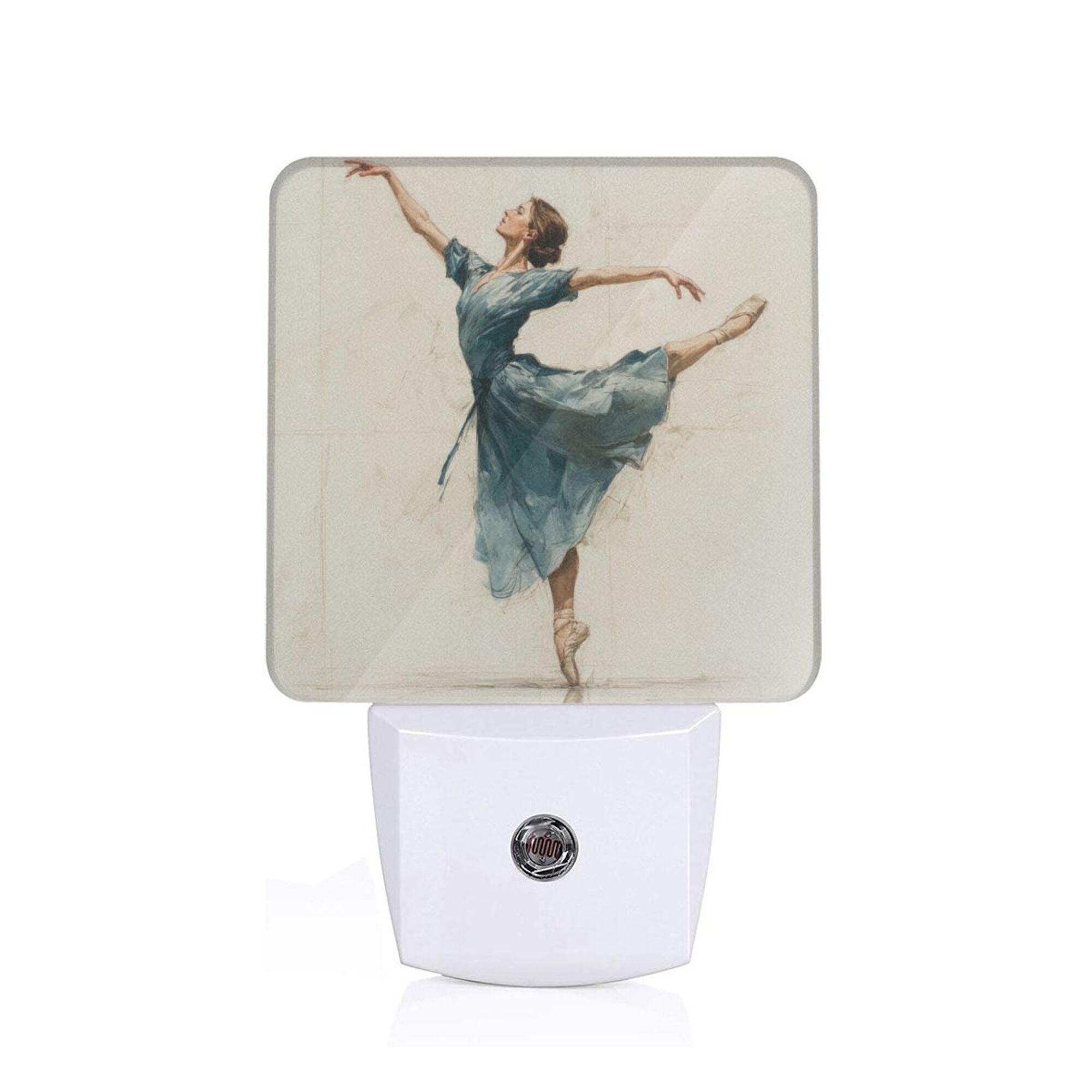 Ballet Dancer Art Sensor Night Light - Size 4.95×2.95 inches, Smart Light - Sensing Energy - Saving Decorative Light
