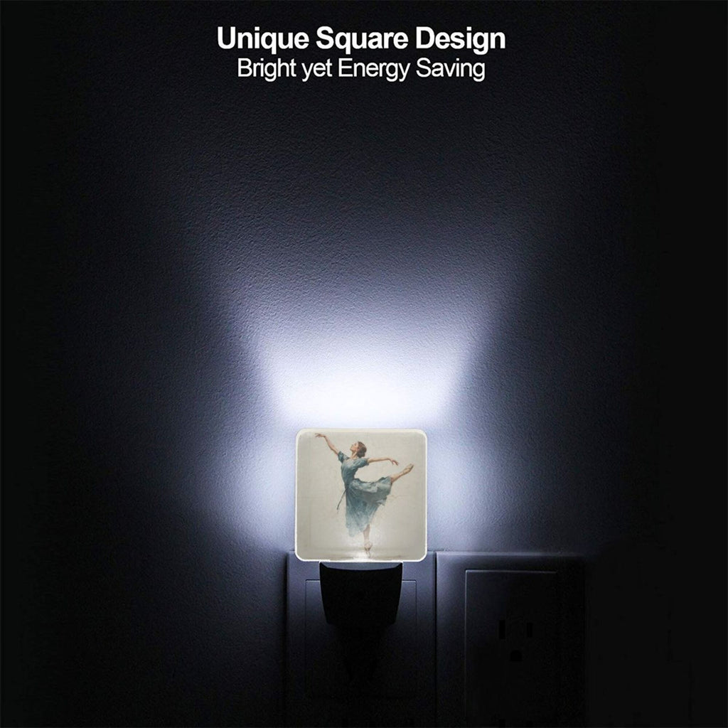 Ballet Dancer Art Sensor Night Light - Size 4.95×2.95 inches, Smart Light - Sensing Energy - Saving Decorative Light