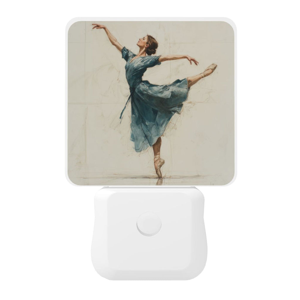 Ballet Dancer Art Sensor Night Light - Size 4.95×2.95 inches, Smart Light - Sensing Energy - Saving Decorative Light